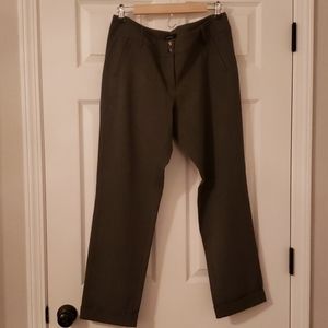 White House Blacket Market gray dress pants 12